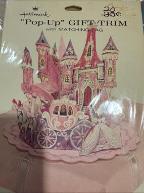 Hallmark Vintage Pop-Up Gift Trim Sets
